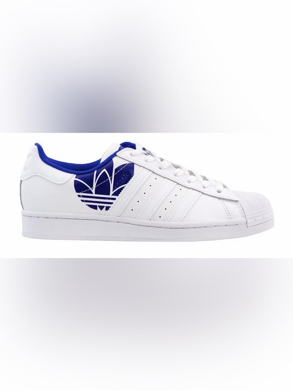 Adidas Royal Blue/White TreFoil Print Shoes